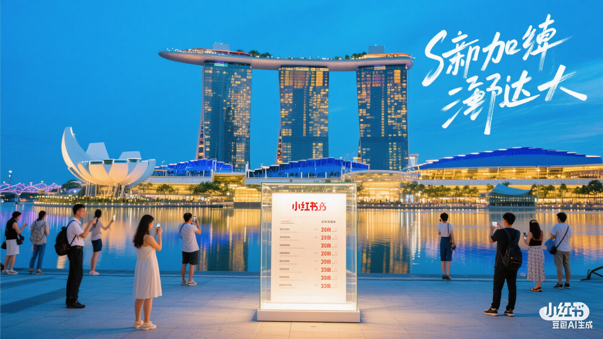 Rank of Xiaohongshu influncers in Singapore